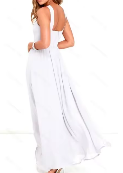 W&W Mode | Luxus Langes Kleid Mühelose Lässige Eleganz Für Jeden Anlass