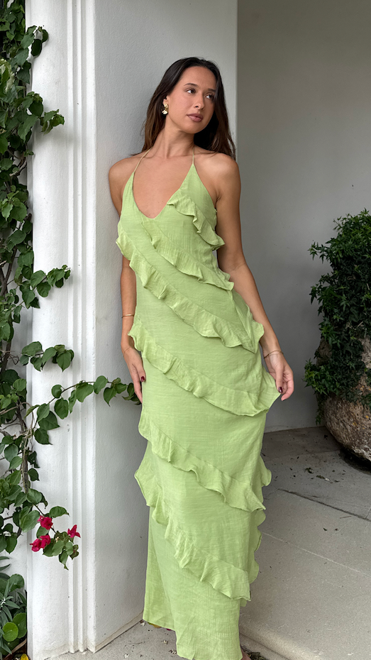 W&W Mode | Kleid Mit Verspielten Rüschen