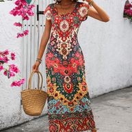 WW | Lebhaft Buntes Sommerkleid