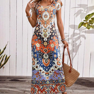 WW | Lebhaft Buntes Sommerkleid