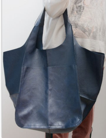 W&W Mode | Einfach Große Tasche Weiches Leder Große Kapazität Ein Schulter Tragbare Tote Tasche