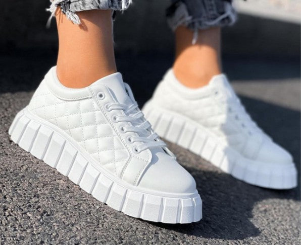 WW | Modische Orthopädische Damen-Sportschuhe mit Plateausohle