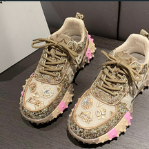 WW | Funkelnde Diamanten Schuhe