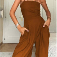 WW | Trägerloser Jumpsuit