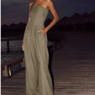 WW | Trägerloser Jumpsuit