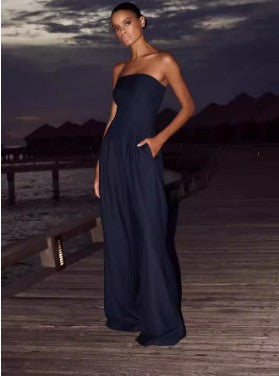 WW | Trägerloser Jumpsuit