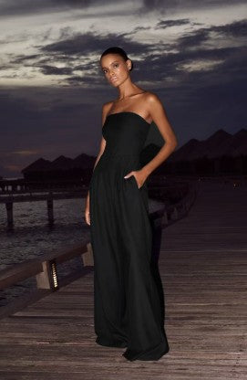 W&W Mode | Trägerloser Jumpsuit