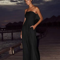 WW | Trägerloser Jumpsuit