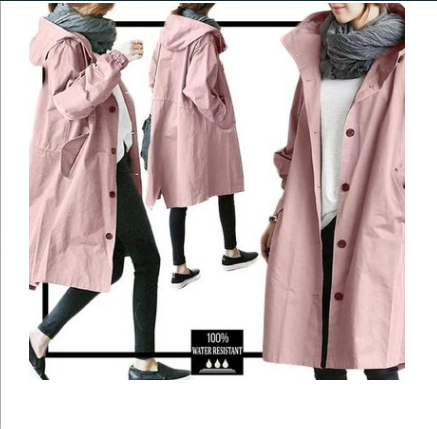 W&W Mode | Stylische Wasserdichte Windbreaker Regenjacke