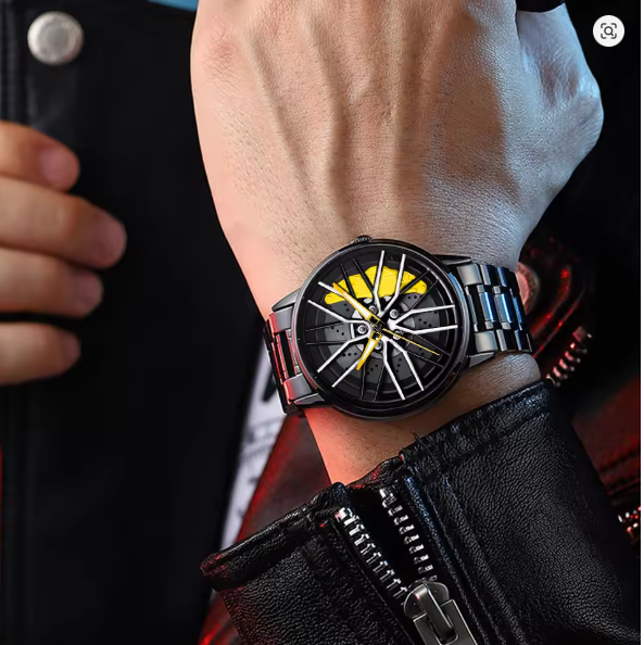 WW | Herren Motorsport Felgenuhr