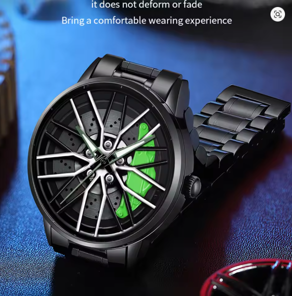 WW | Herren Motorsport Felgenuhr