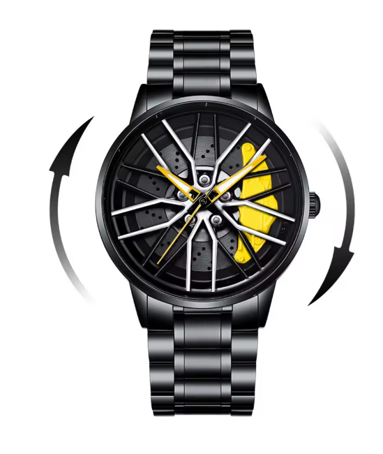 WW | Herren Motorsport Felgenuhr