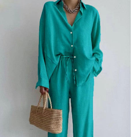 WW | Damen Leinen-Set