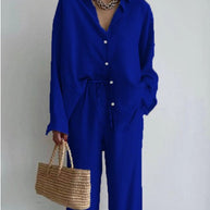 WW | Damen Leinen-Set