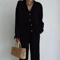 WW | Damen Leinen-Set