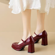 WW | Stilvolle Wasserdichte Mary Jane Pumps