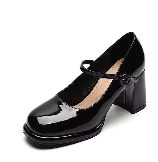 W&W Mode | Stilvolle Wasserdichte Mary Jane Pumps