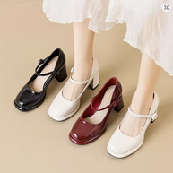WW | Stilvolle Wasserdichte Mary Jane Pumps