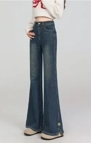 W&W Mode - Slim-fit-Denim-Hose