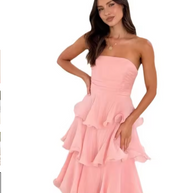 WW | Glamour Goddess Halsband Maxi Kleid