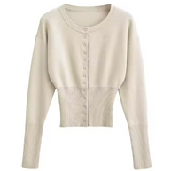 WW | Hals Langarm Cardigan