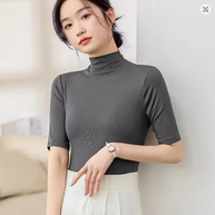 WW | Ultra-Dünner Nahtloser Rollkragenpullover