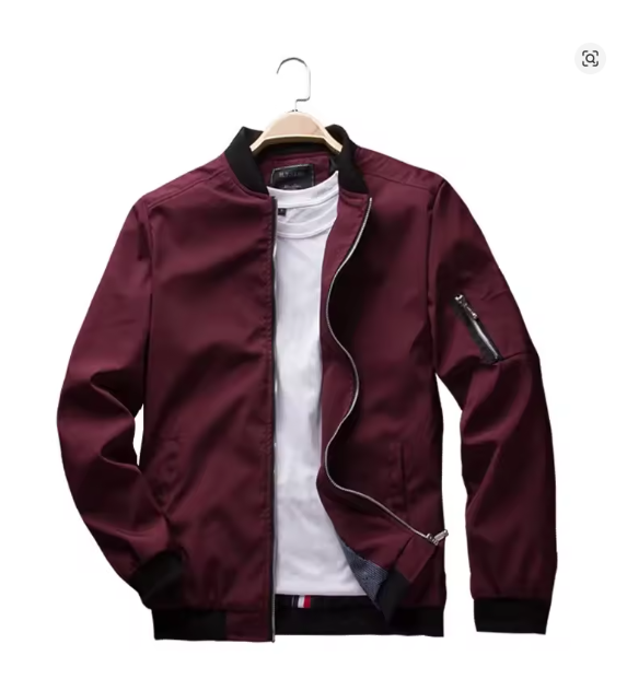 WW | Trendy Kurze Sommerjacke Für Herren Lässig & Komfortabel