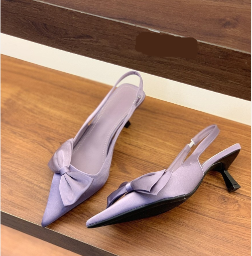 W&W Mode | Elegante High Heels Pumps Mit Schleife