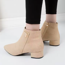 WW | Stiefeletten Mit Spitzem Schuh Und Seitenreißverschluss Damen Stiefeletten