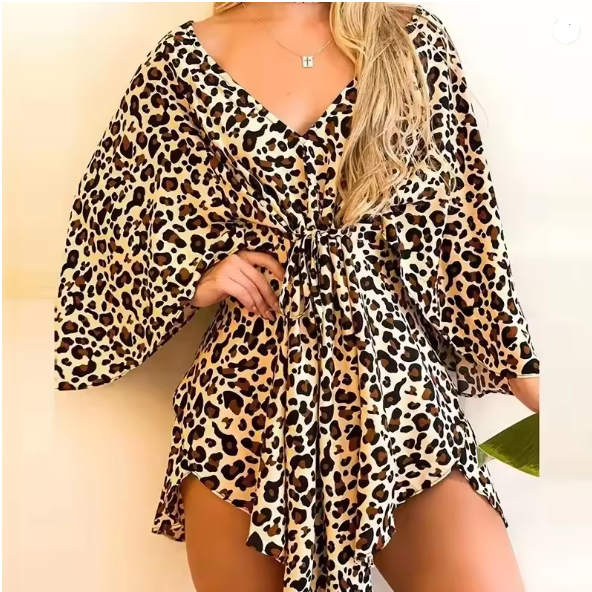 WW | Elegance Leopard Jumpsuit