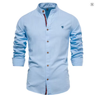 WW | Herren Elegantes Leinenhemd