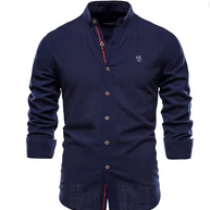 WW | Herren Elegantes Leinenhemd