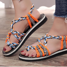 WW | Damen Bunte Strandsandalen