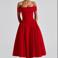 WW | Midi-Kleid Elegant Blau