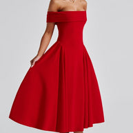 WW | Midi-Kleid Elegant Blau