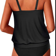 WW | Athletische Zweiteilige Tankini Badeanzüge Für Frauen Bauchkontrolle Schwimmanzüge