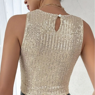 WW | Funkelnde Pailletten Top Für Einen Glamourösen Look