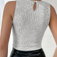 WW | Funkelnde Pailletten Top Für Einen Glamourösen Look