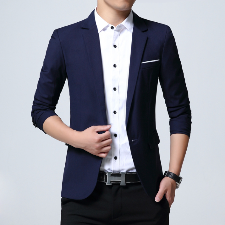 W&W Mode | Stylischer & Slim Blazer Für Männer