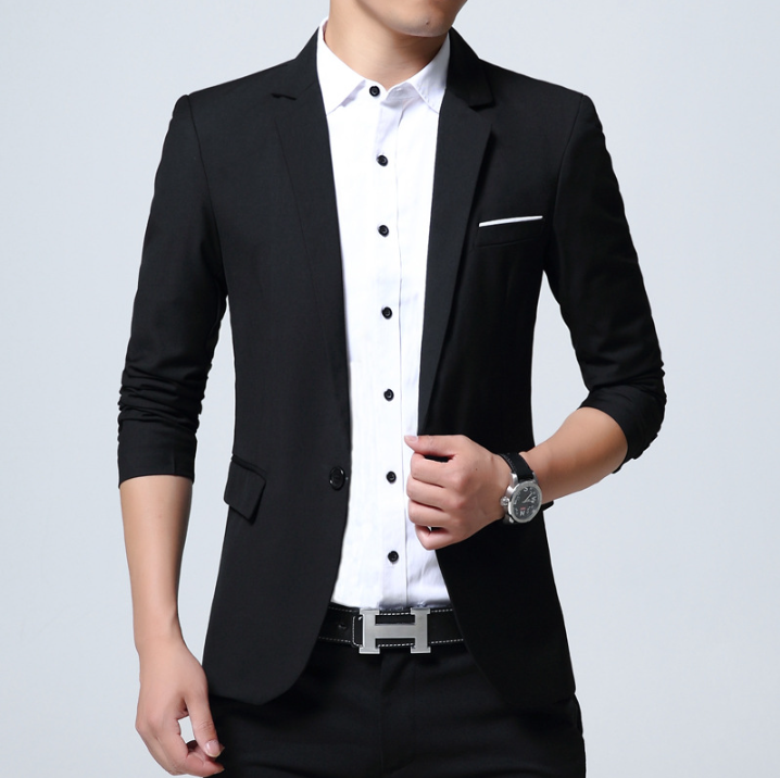 W&W Mode | Stylischer & Slim Blazer Für Männer