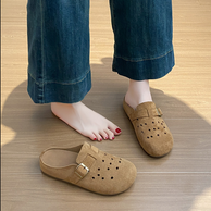 WW | Retro Kork Clogs Mit Slingback