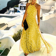 WW | Boho Maxikleid Mit Neckholder