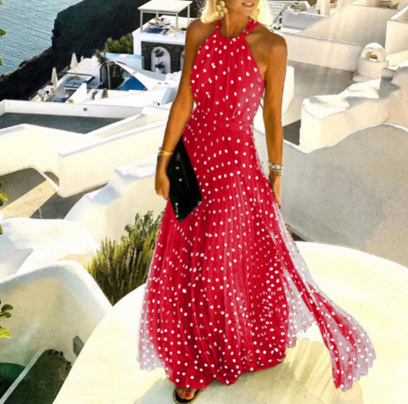 WW | Boho Maxikleid Mit Neckholder