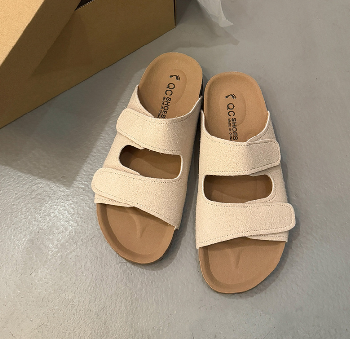 Damen orthopädische Sandalen mit Klettverschluss