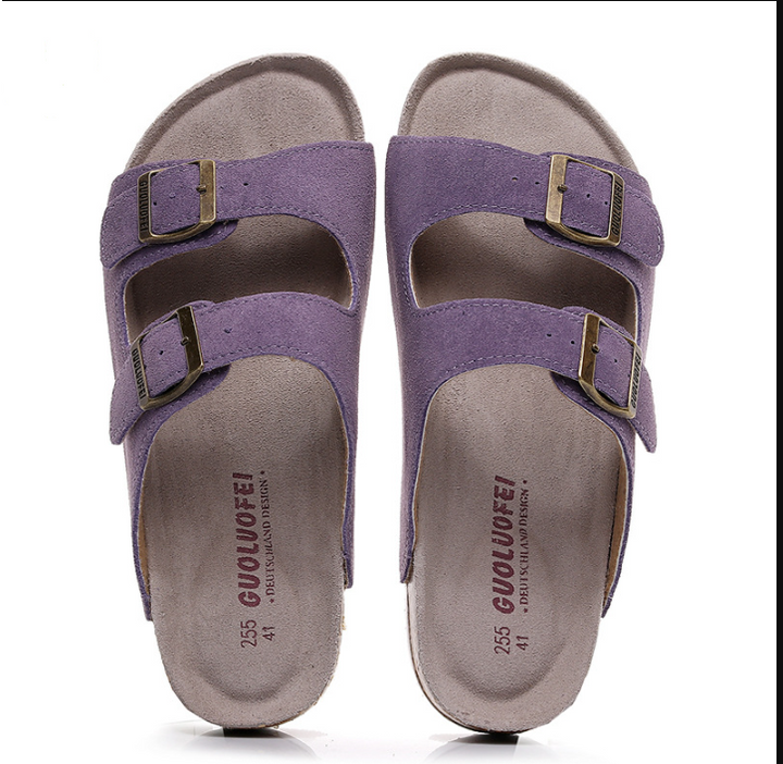 W&W Mode | Orthopädische Sandalen Mit Kork Fußbett Überlegene Unterstützung