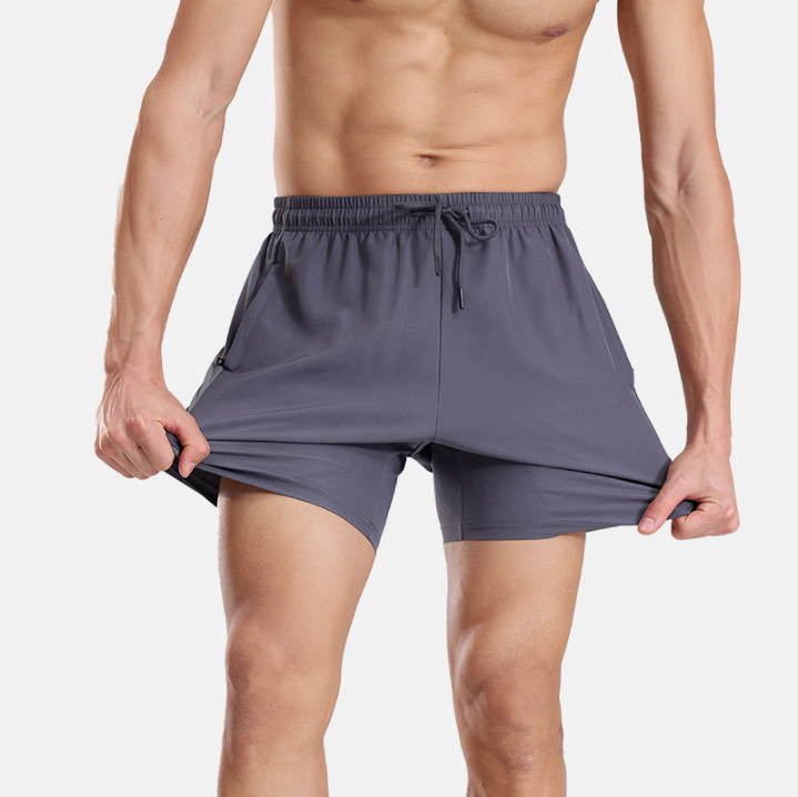 Herren sportliche Shorts mit elastischem Bund und praktischen Seitentaschen W&W Mode