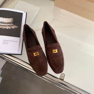 WW | Britische Schuhe Aus Leichtem Wildleder