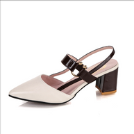 WW | zulaufende Blockabsatz-Schuhe für Frauen