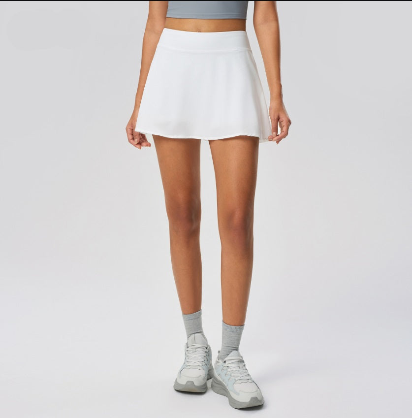 Damen Bade-Rock mit seitlichem Schlitz und elastischem Bund WW