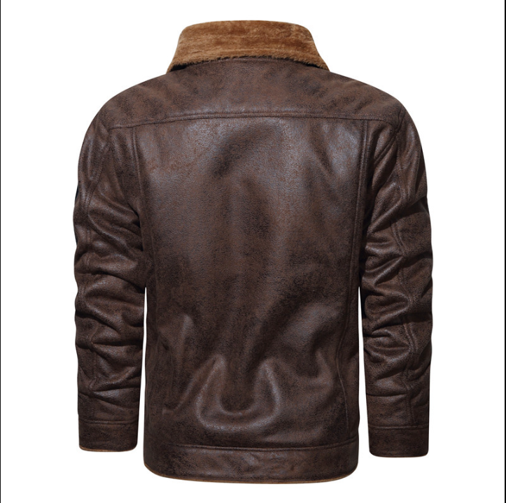 WW | Leder Pilotenjacke mit Weicher Fütterung Marinus